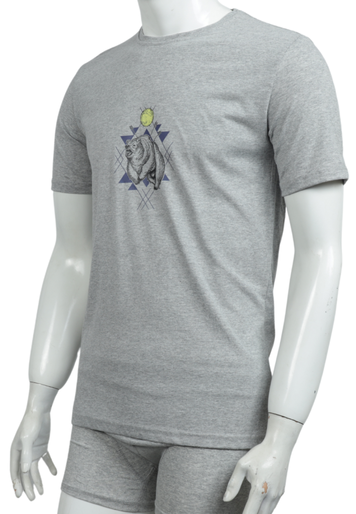 Tricou bărbați cu imprimeu URS – croială lejeră