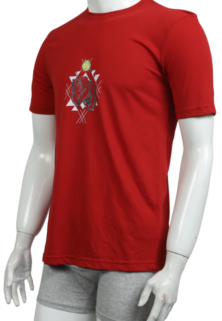 Tricou bărbați cu imprimeu URS – croială lejeră