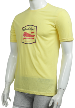 Tricou bărbați cu imprimeu WHEEL ANGEL – croială lejeră