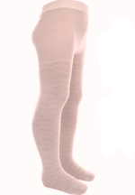 Dres fetițe Penti Pretty ,,Line'' 20 DEN-transparent, imprimeu linii, culoare roz pudră