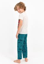 Pijama pentru copii Disney MC QUEEN, culoarea Gri