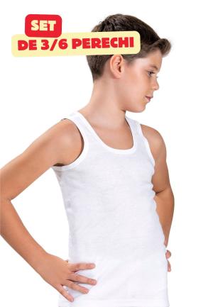 Set 3/6 Maiouri Băieți – 100% Bumbac, Confort Zilnic