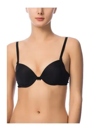Sutien NBB cu burete si push-up culoare negru