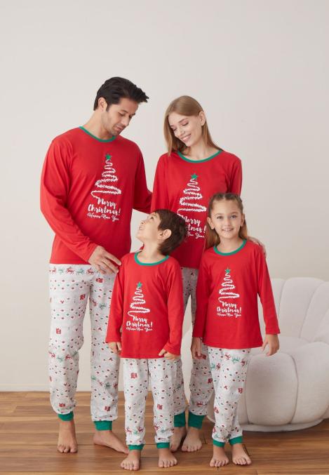 Pijama Family Crăciun - Merry Christmas