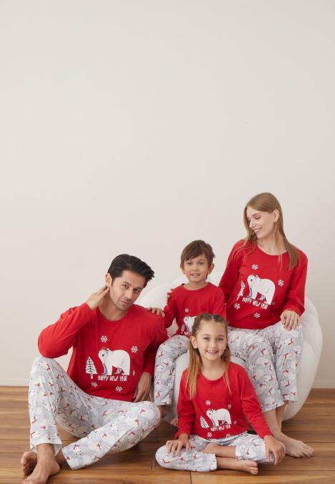 Pijama Family Crăciun - Happy New Year