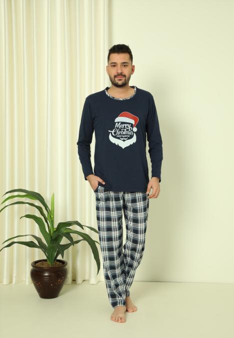 Pijama Bărbat Crăciun - Merry Christmas, Bluemarin