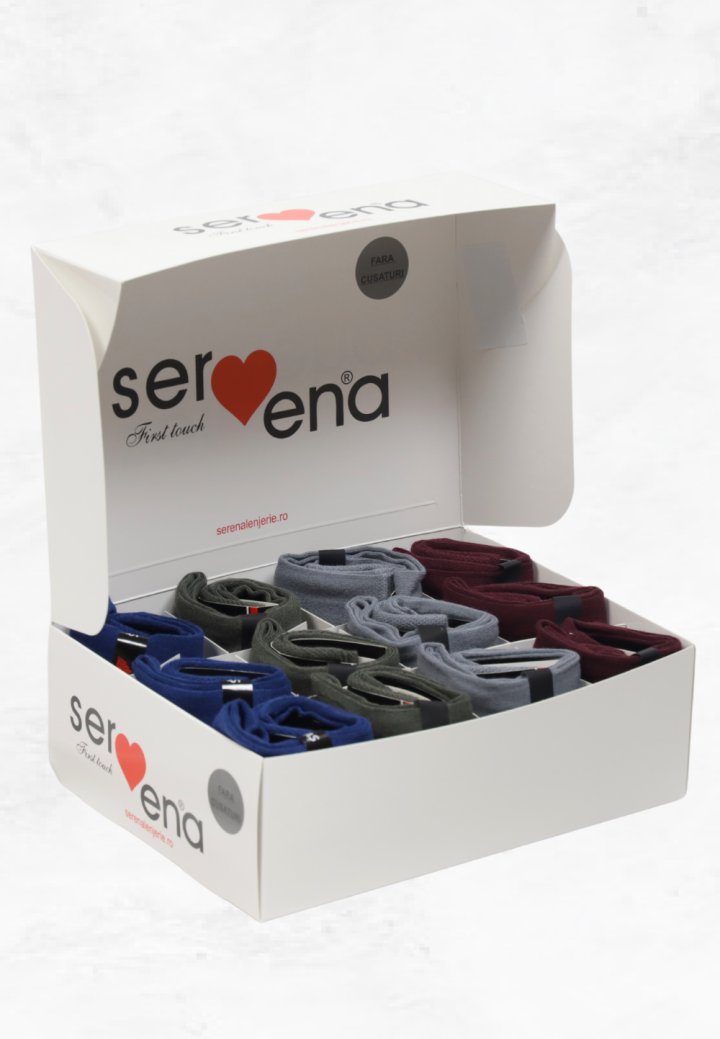 Set 12 perechi – Șosete scurte bărbați fără cusături din bambus