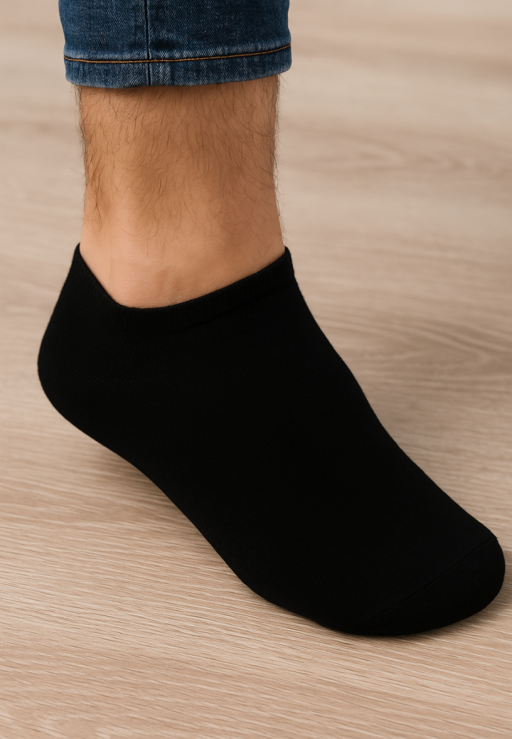 Set 3 perechi – Șosete scurte bărbați fără cusături din bambus