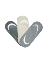 Tălpici damă fără cusături – set 3 culori