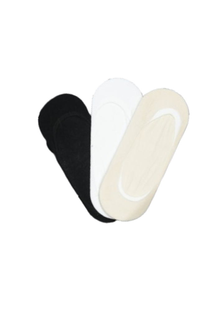 Tălpici damă fără cusături – set 3 culori