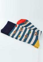 Set 12 Perechi Șosete Colorate pentru Barbati – Organic, Fără Cusătură