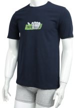 Tricou bărbați cu imprimeu COAL – croială lejeră