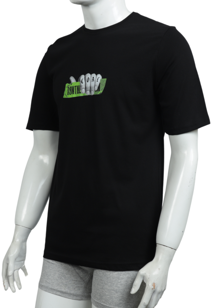 Tricou bărbați cu imprimeu COAL – croială lejeră