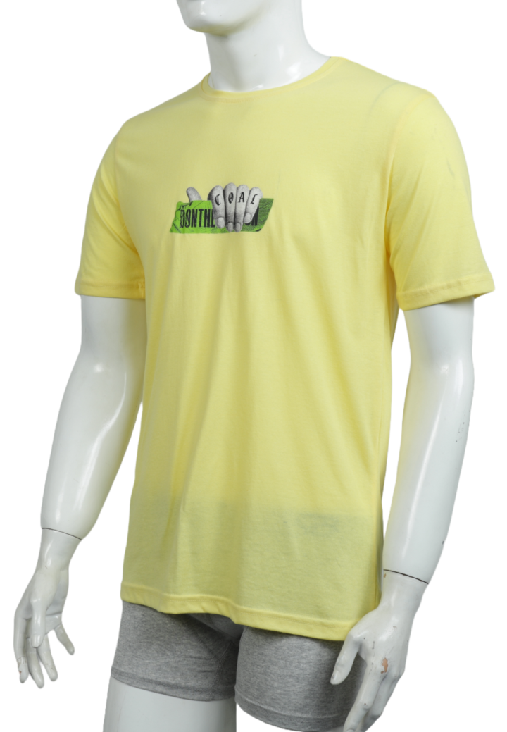 Tricou bărbați cu imprimeu COAL – croială lejeră