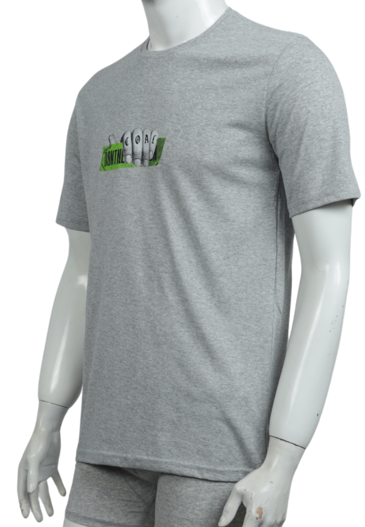 Tricou bărbați cu imprimeu COAL – croială lejeră
