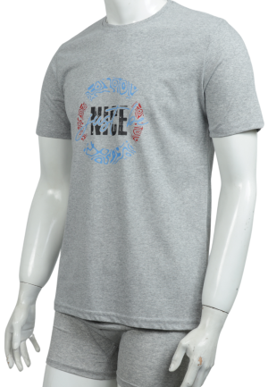Tricou bărbați cu imprimeu NICE – croială lejeră