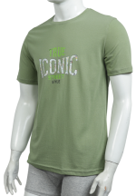 Tricou bărbați cu imprimeu TRUE ICONIC – croială lejeră