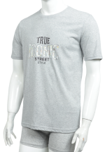 Tricou bărbați cu imprimeu TRUE ICONIC – croială lejeră