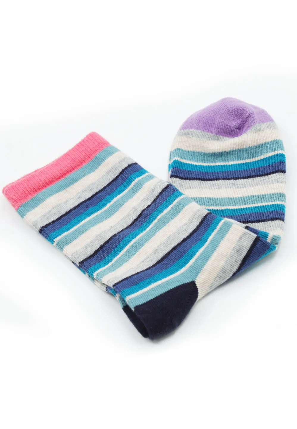 Set 12 Perechi Șosete Colorate pentru Femei – Organic, Fără Cusătură - 12