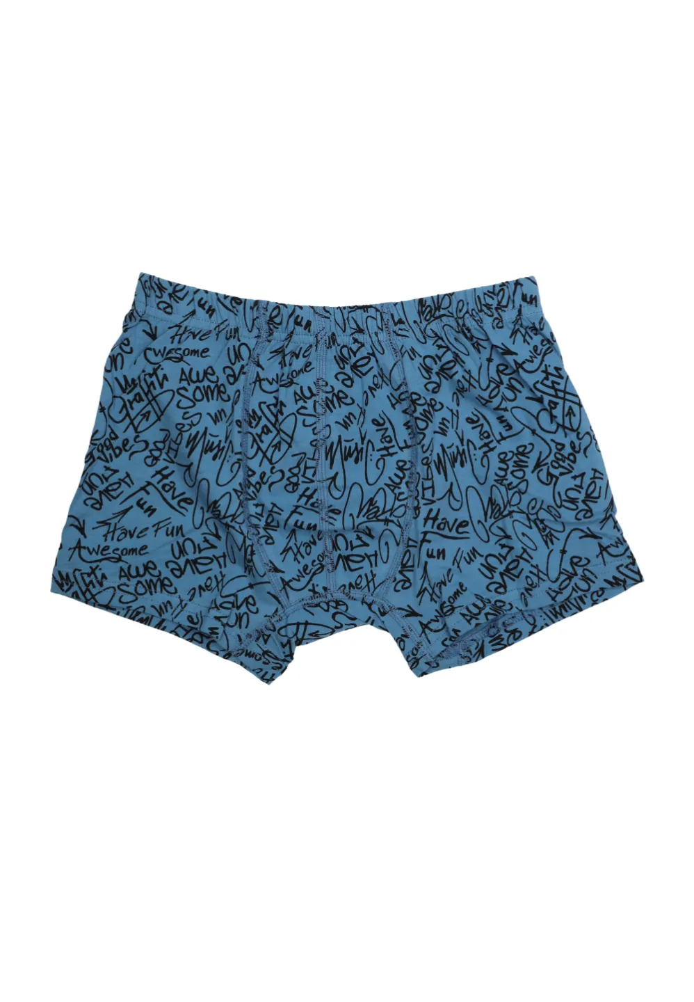 Boxeri bărbătești imprimeu graffiti - 1