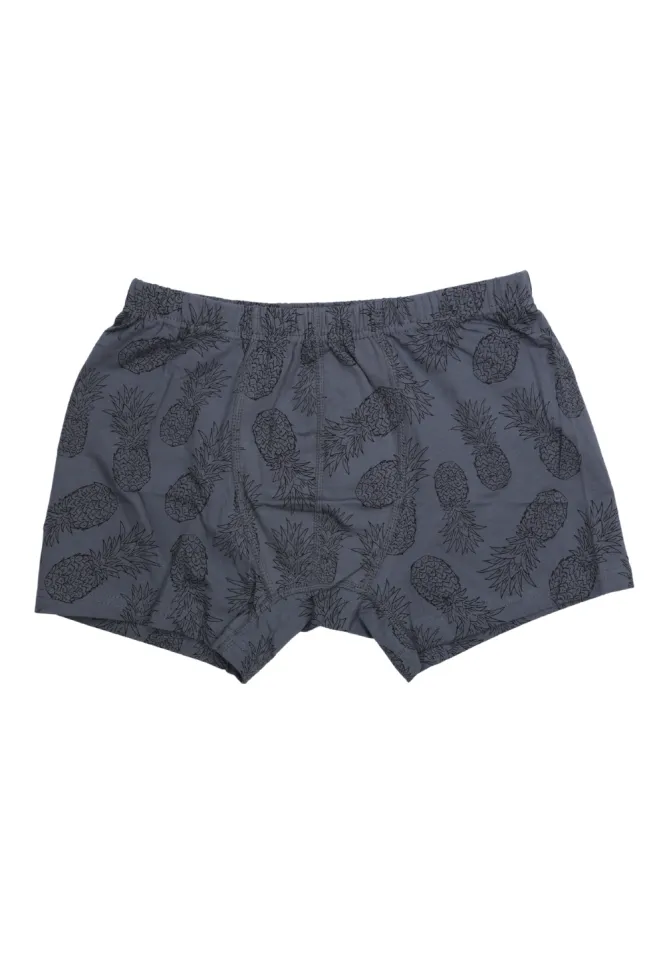 Boxeri bărbătești imprimeu tropical ananas