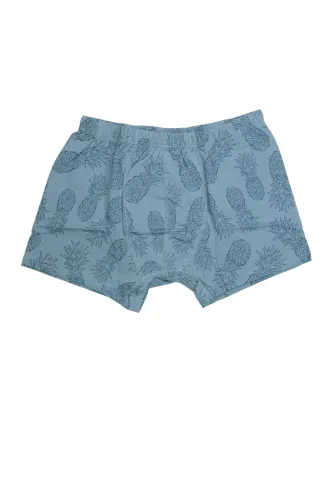 Boxeri bărbătești imprimeu tropical ananas