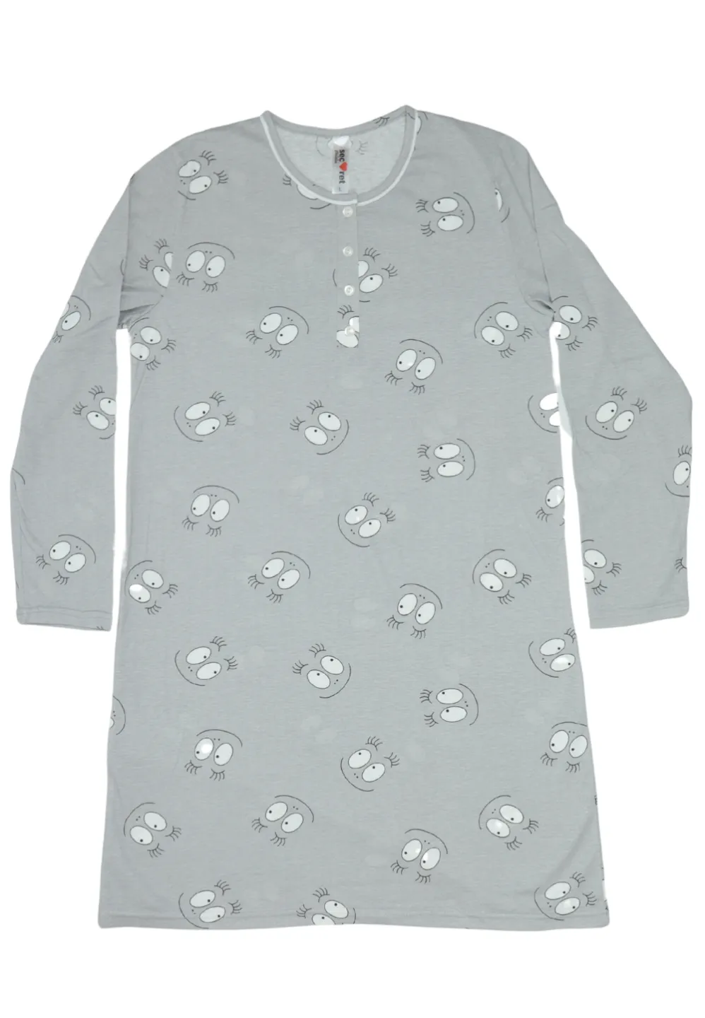 Cămașă de noapte, 100% bumbac - 1