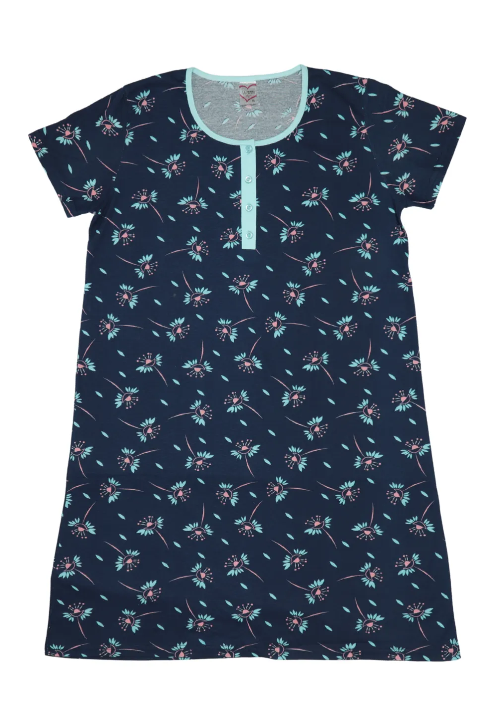 Cămașă de noapte, 100% bumbac, - 1