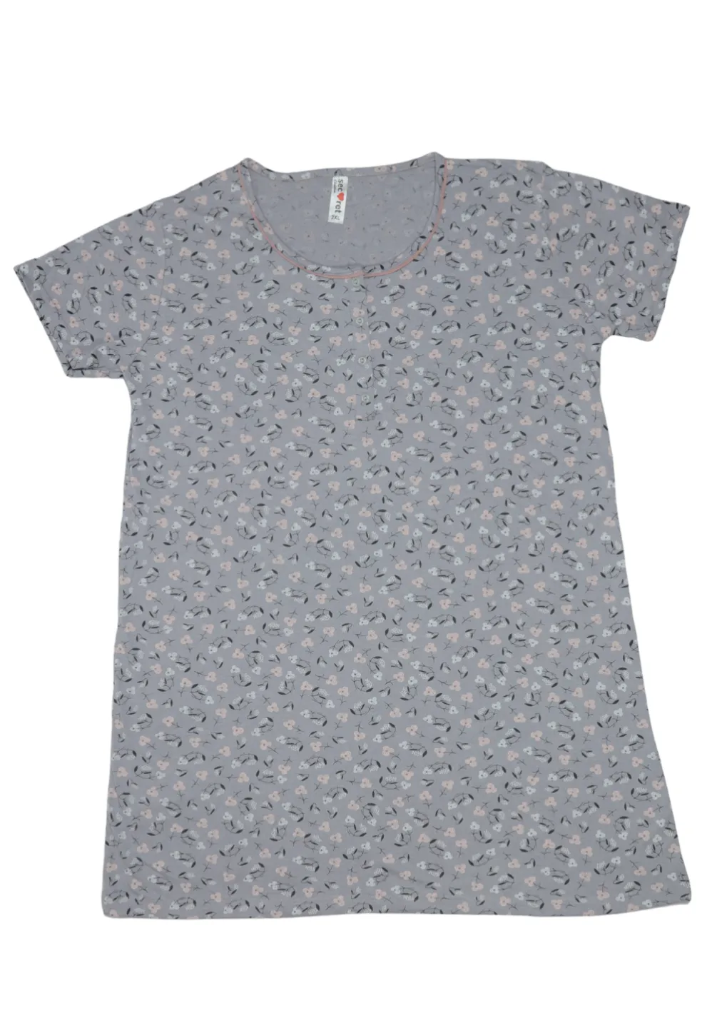 Cămașă de noapte, 100% bumbac - 1