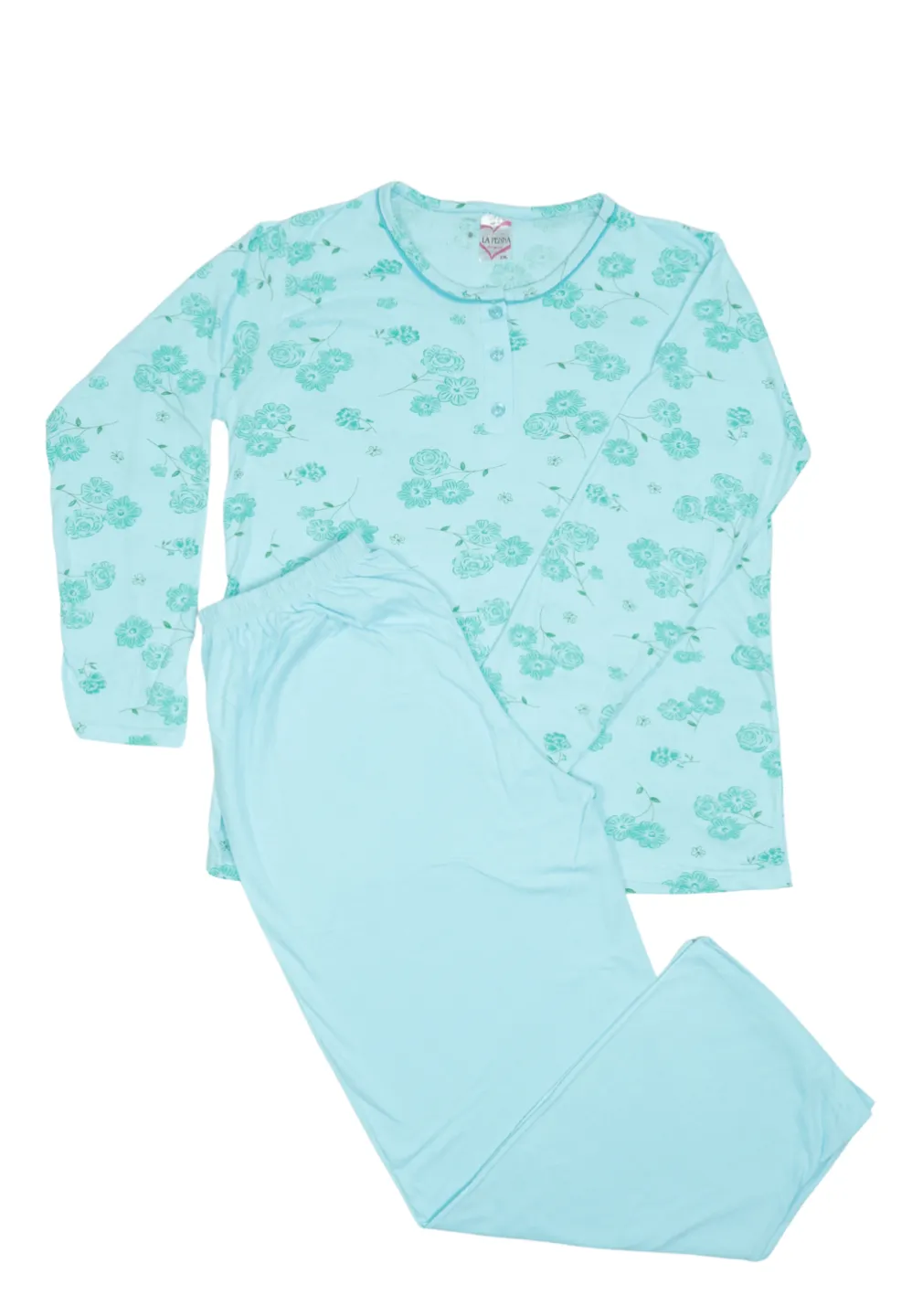 Pijama de dama, 100% bumbac - 1