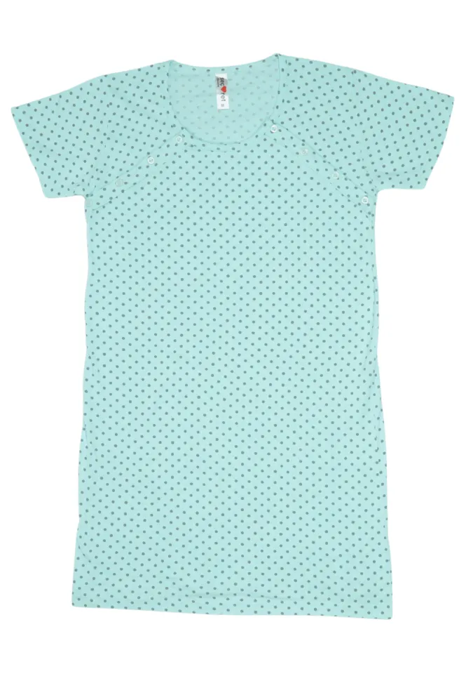 Cămașă pentru alăptat, 100% bumbac