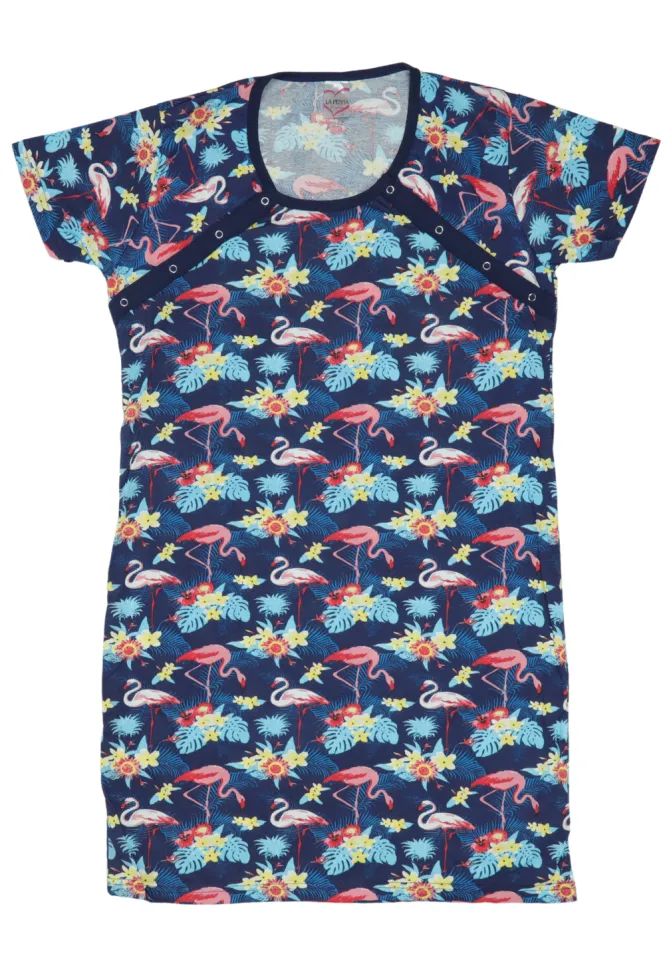 Cămașă pentru alăptat, 100% bumbac