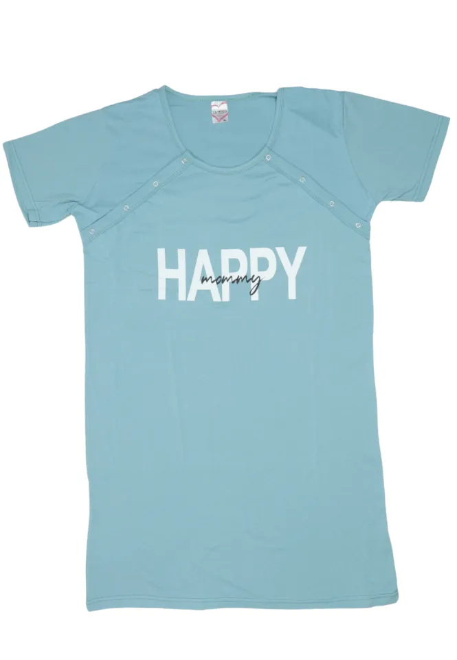 Cămașă pentru alăptat, 100% bumbac