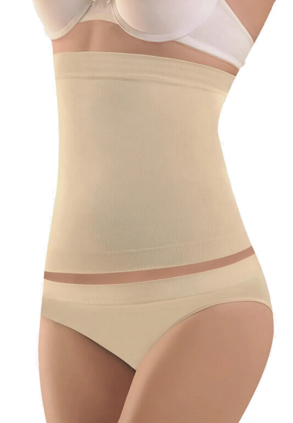 Centură Damă  Modelatoare, Bej - 1