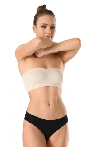 Chilot damă fără cusături , cu margine de silicon moale, tip slip, culoare negru hover