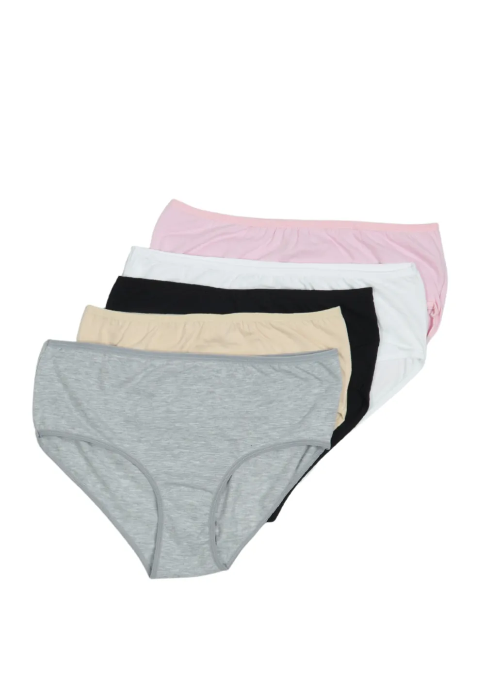 Chilot damă Serena Clasic Big size – Set 5 bucăți, Multicolor - 1