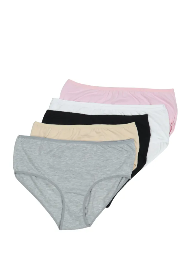 Chilot damă Serena Clasic Big size – Set 5 bucăți, Multicolor