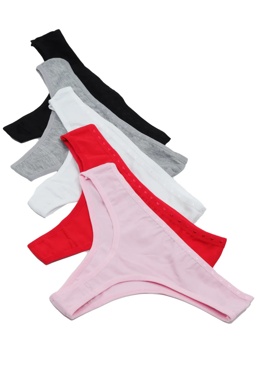 Chilot damă Serena tanga – Set 5 bucăți, Multicolor - 1