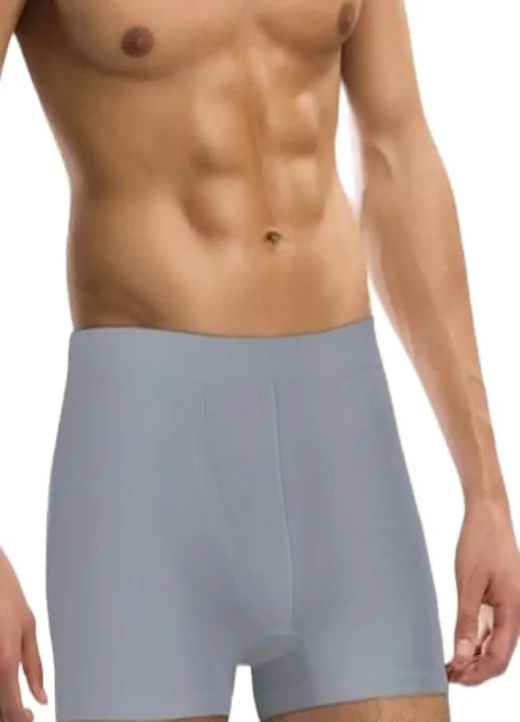 Chilot tip boxeri pentru bărbați, material comfortabil, culoare gri - 1