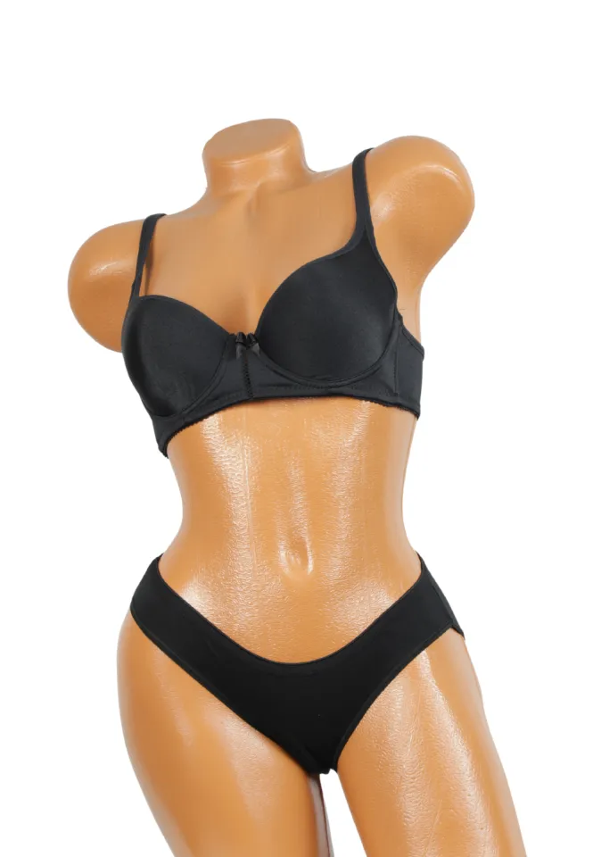 Chiloți damă clasici negri simpli