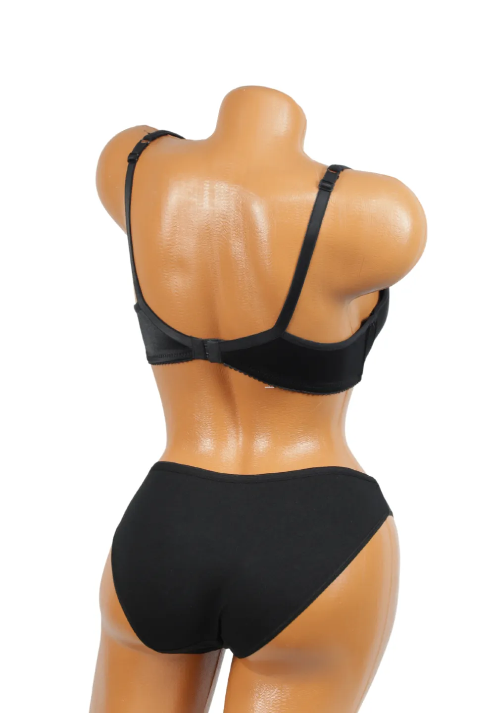 Chiloți damă clasici negri simpli - 2