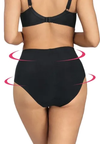 Chiloți Damă Corset Premium, Negru hover