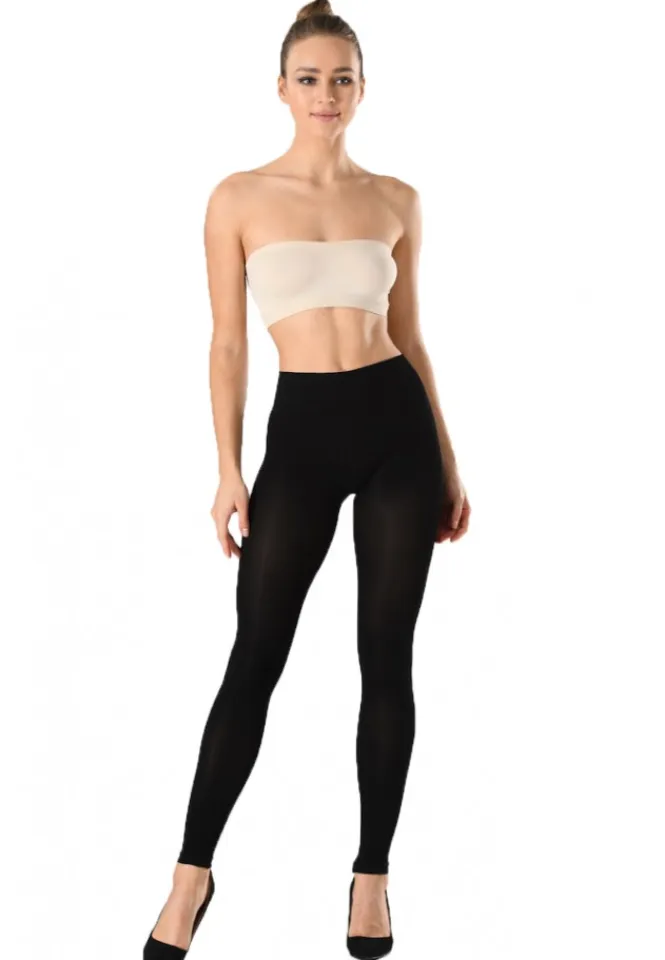 Colanti dama lungi lejeri, material moale, culoare negru