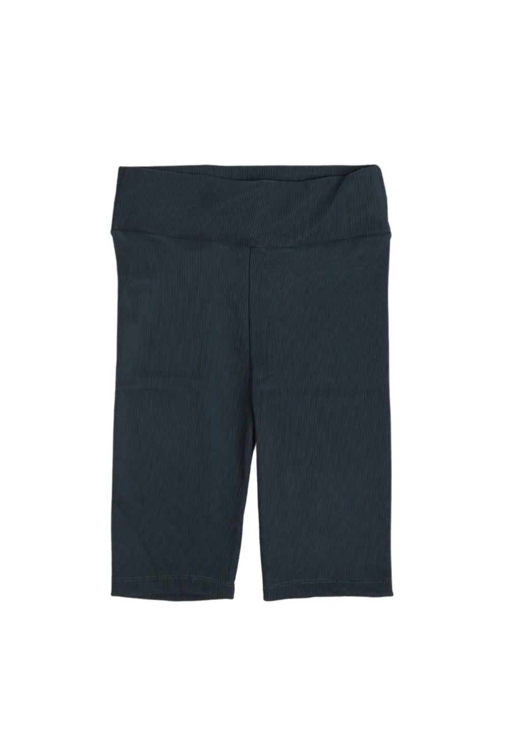 Colanți damă scurți si elastici cu talie înaltă- culoare gri antracit - 1