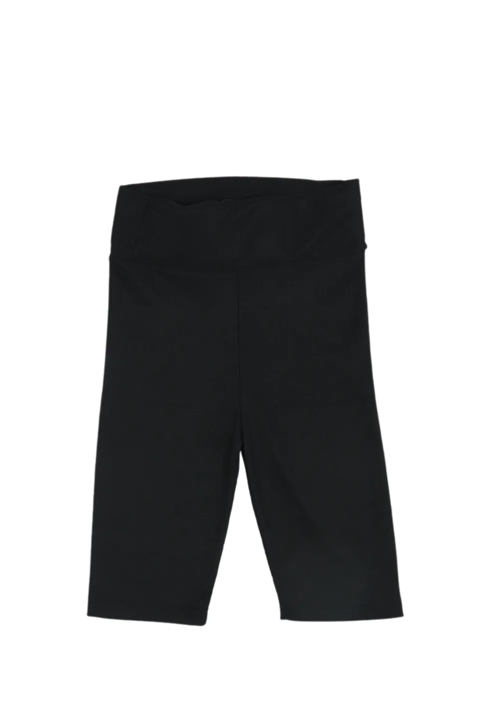 Colanți damă scurți si elastici cu talie înaltă- culoare negru - 1