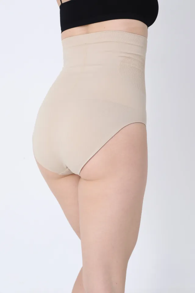 Corset modelator damă talie înaltă – bej