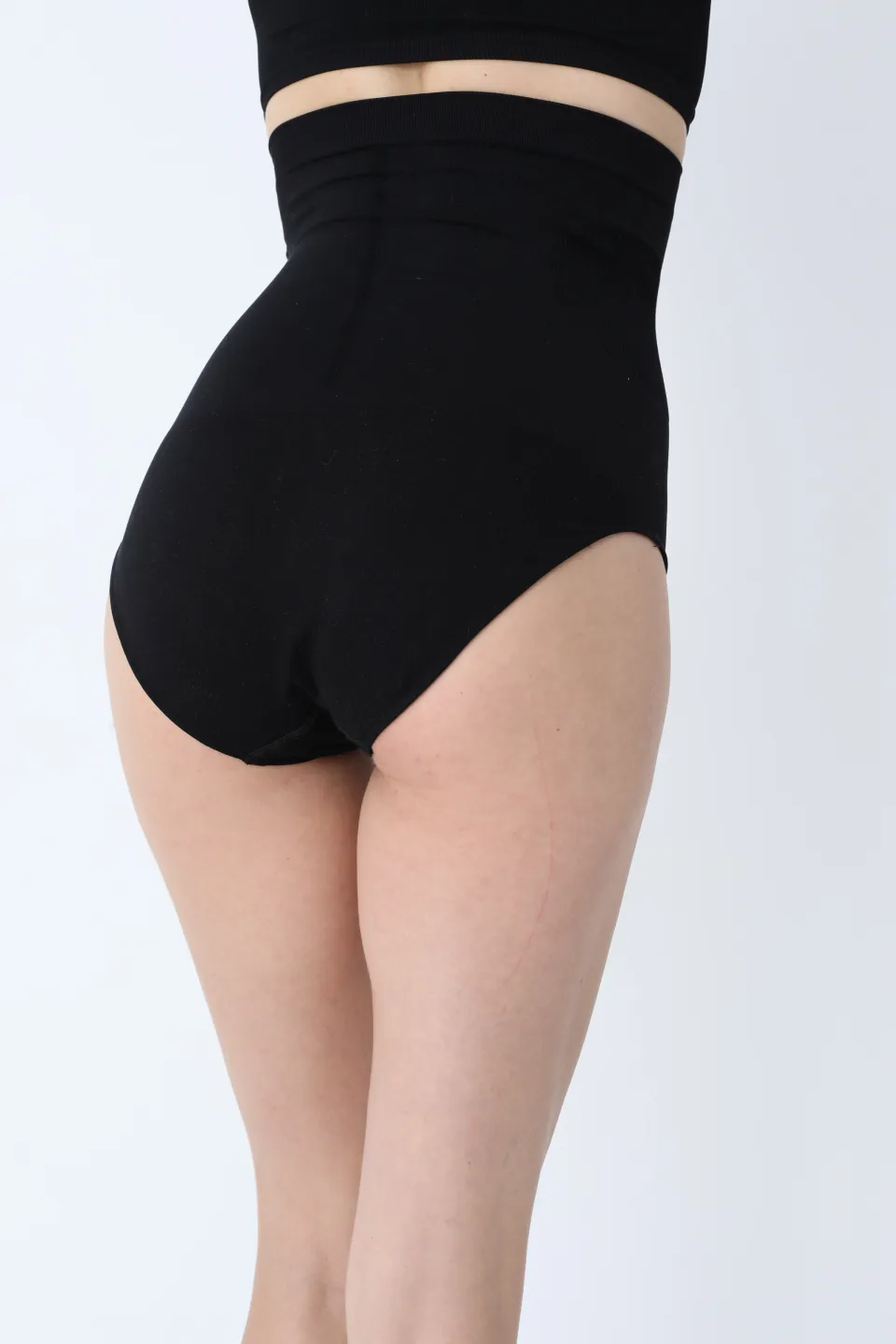 Corset modelator damă talie înaltă – negru - 2