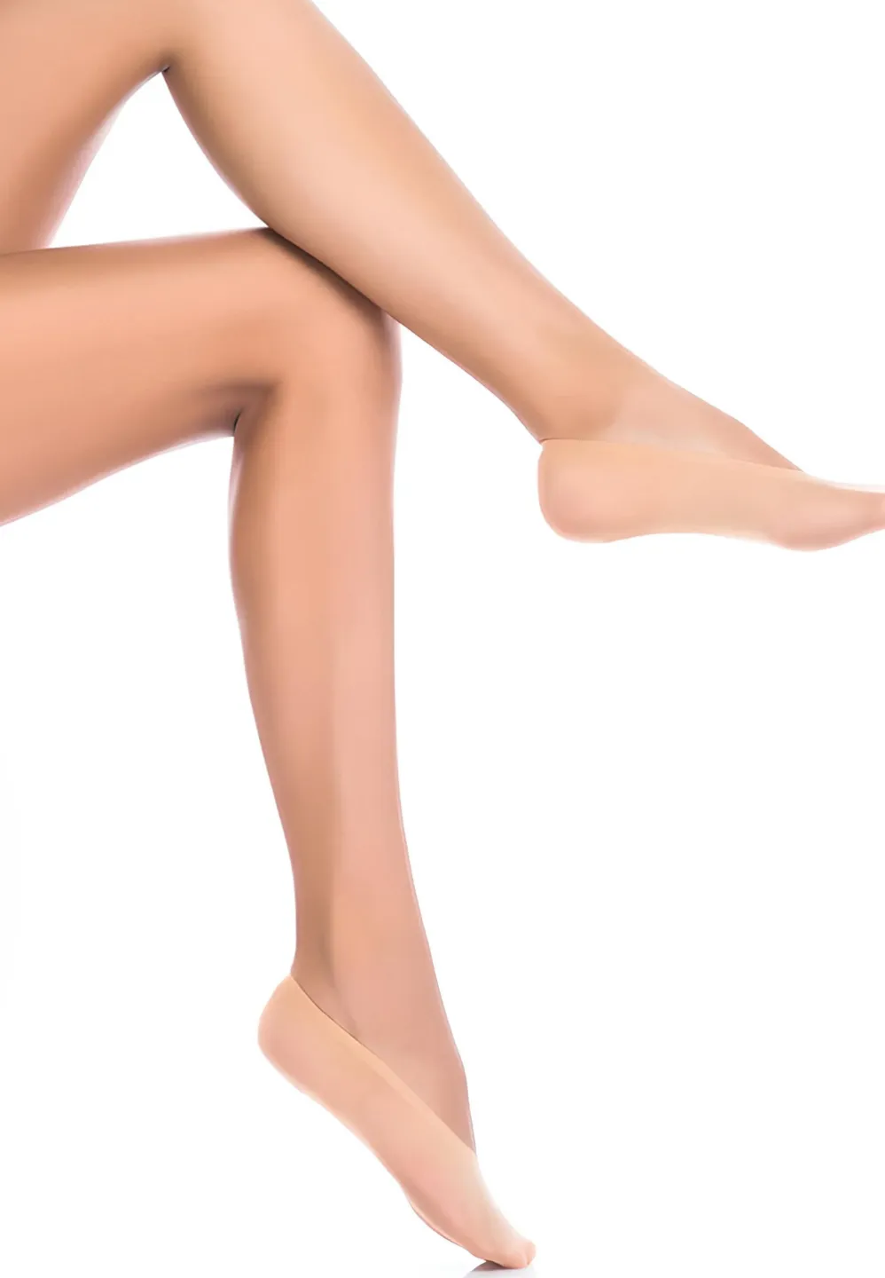 Dres Penti ,,Konfor'' 15 DEN cu talpă din bumbac– mat si subtire, nude - 1