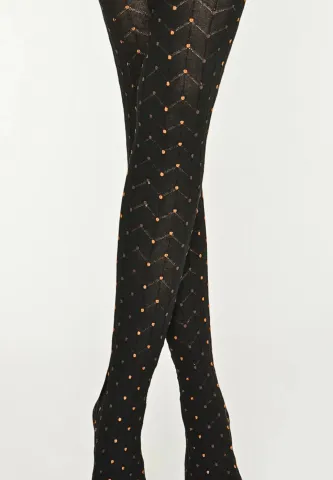 Dres dama Penti ,,Elegance'' bumbac- mat și opac, culoare negru