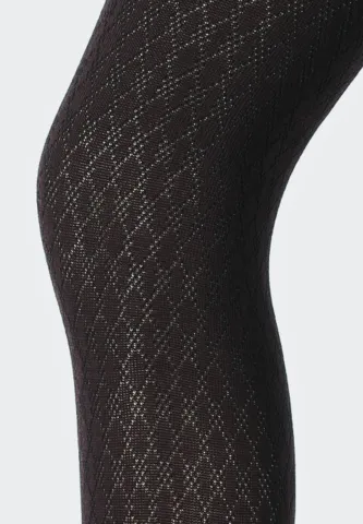 Dres damă Penti Colosio „Angella”- Model croșetat cu plasă groasă, culoare negru hover